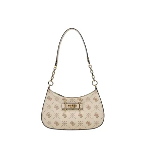 Guess Borsa Carrie Logo Top Zip Shoulder Bag