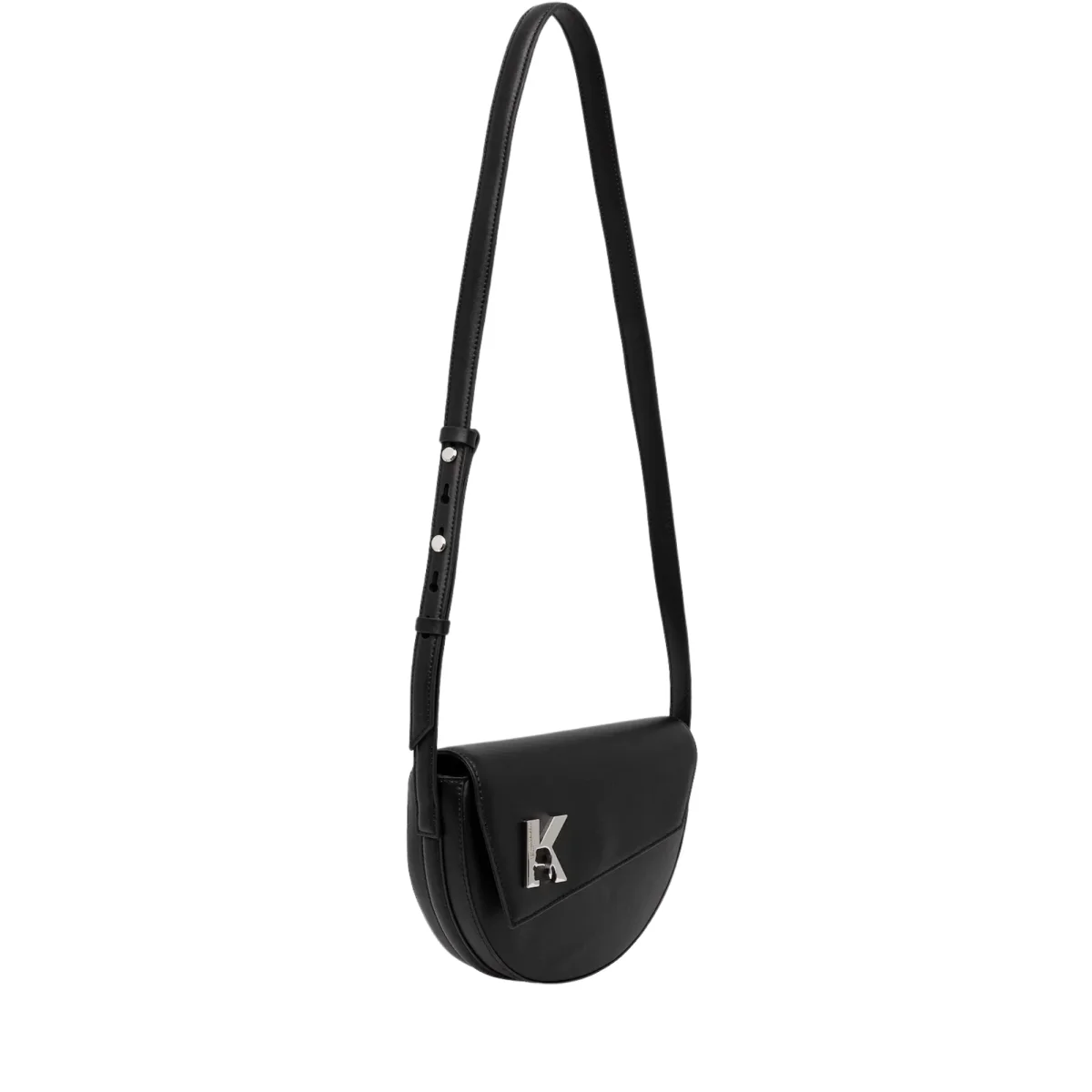 Karl Lagerfeld Borsa Geo Saddle Bag Leather - immagine 3