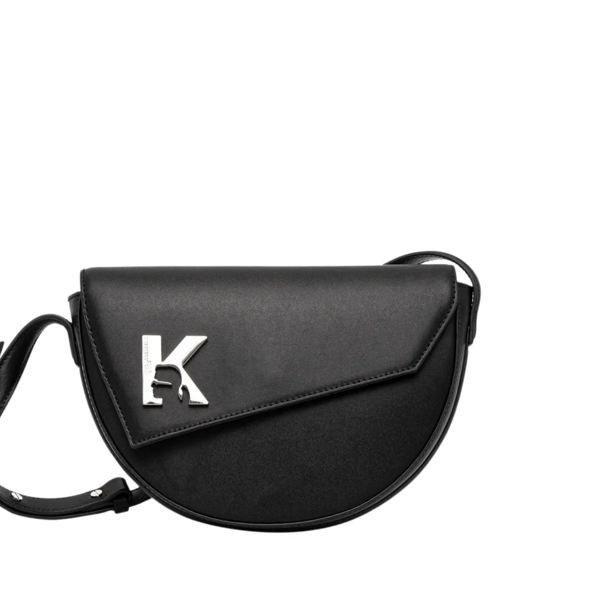 Karl Lagerfeld Borsa Geo Saddle Bag Leather - immagine 2