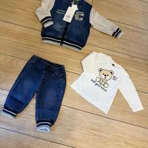 Coordinato 3pz denim