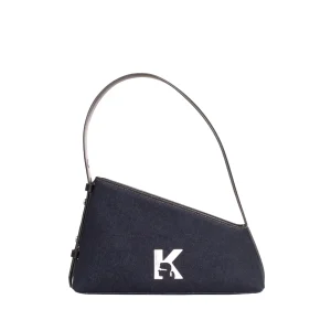 Karl Lagerfeld Borsa Geo Shoulder Bag Denim