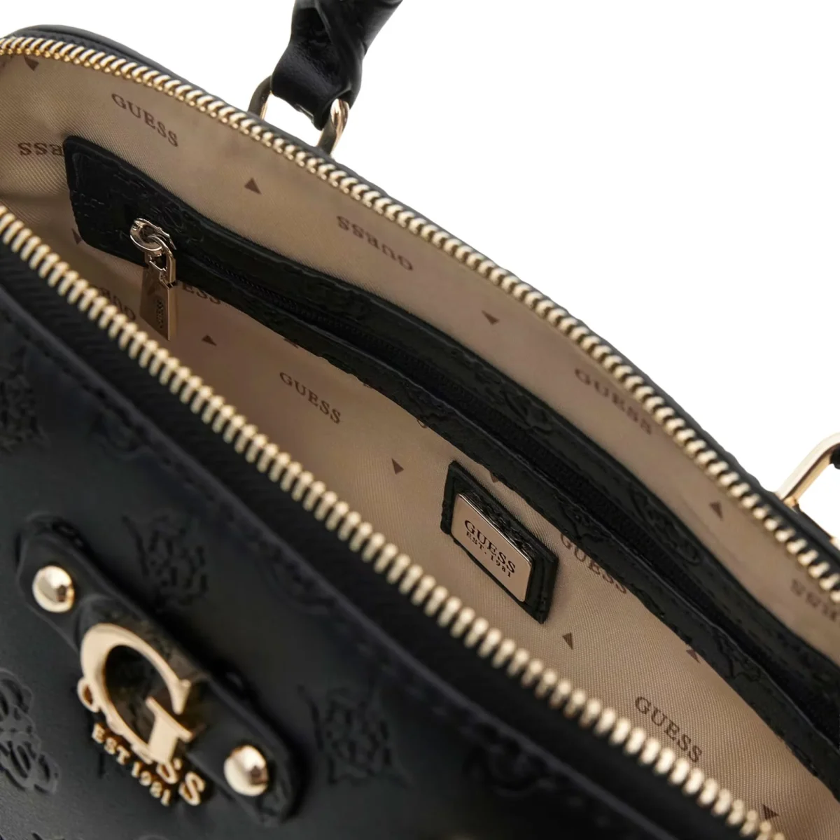 Guess Borsa Dita Dome Satchel - immagine 8