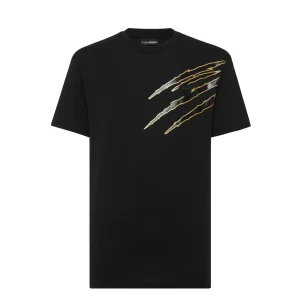 Plein Sport T-Shirt Round Neck SS Lamina Scratch