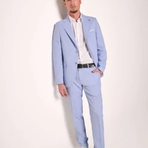 Abito uomo blu slim fit elegante