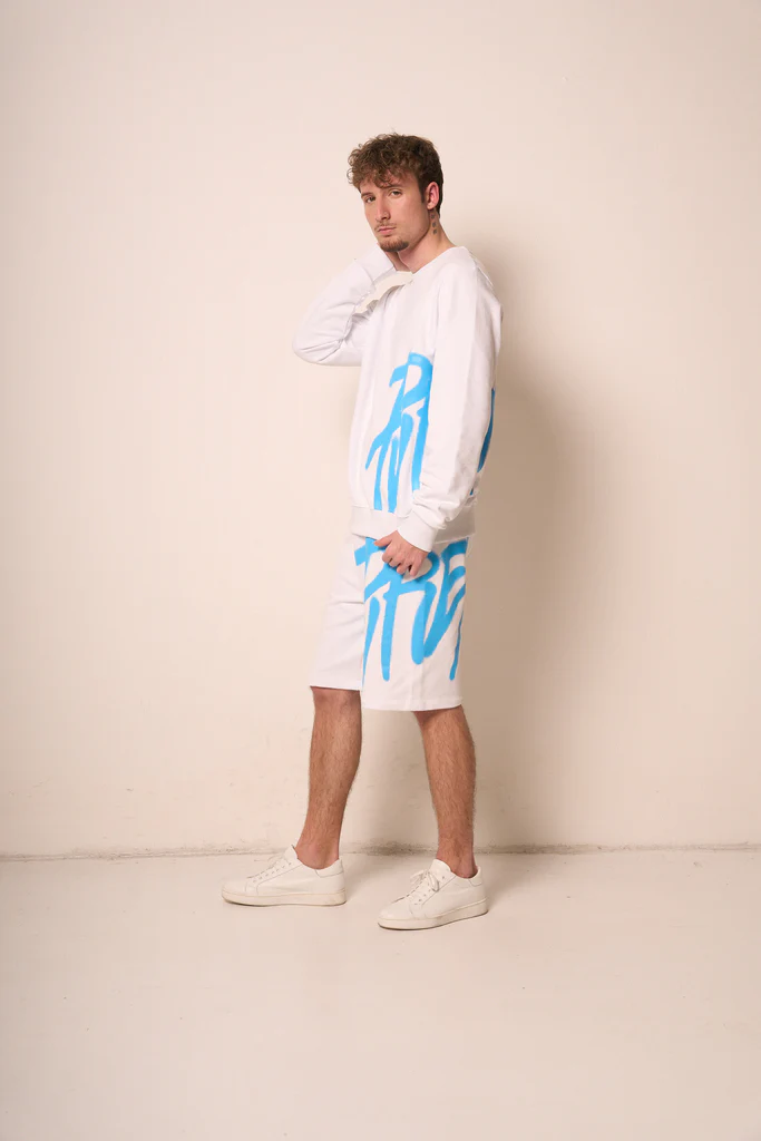 Pantaloncino Uomo Rosa con Stampa Grafica PYREX - immagine 2