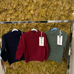 Maglioncino lana rasata