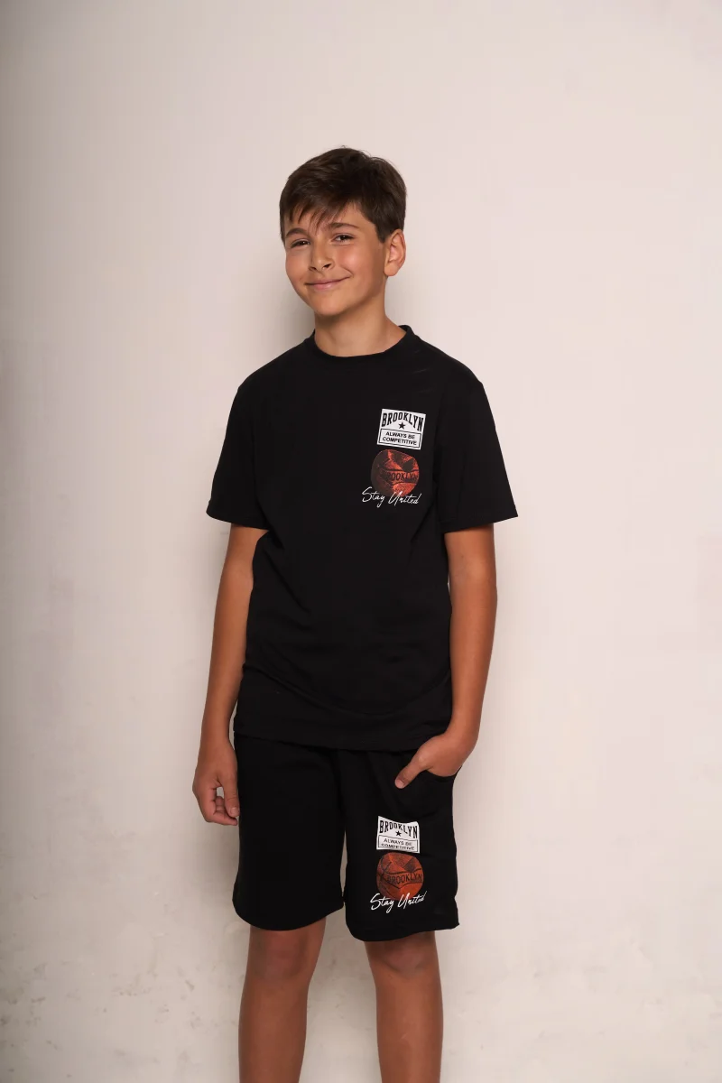 T-Shirt da bambino basket - immagine 3
