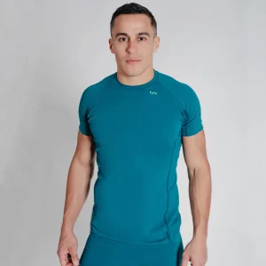 T-SHIRT MUSCLE FIT FIR CARE UOMO • DM CLASSE I • COL.LAGO