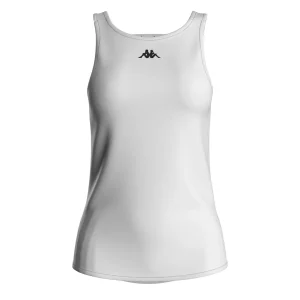 Canotta sportiva donna bianca