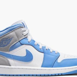 Air Jordan 1 Mid University Blue Grey