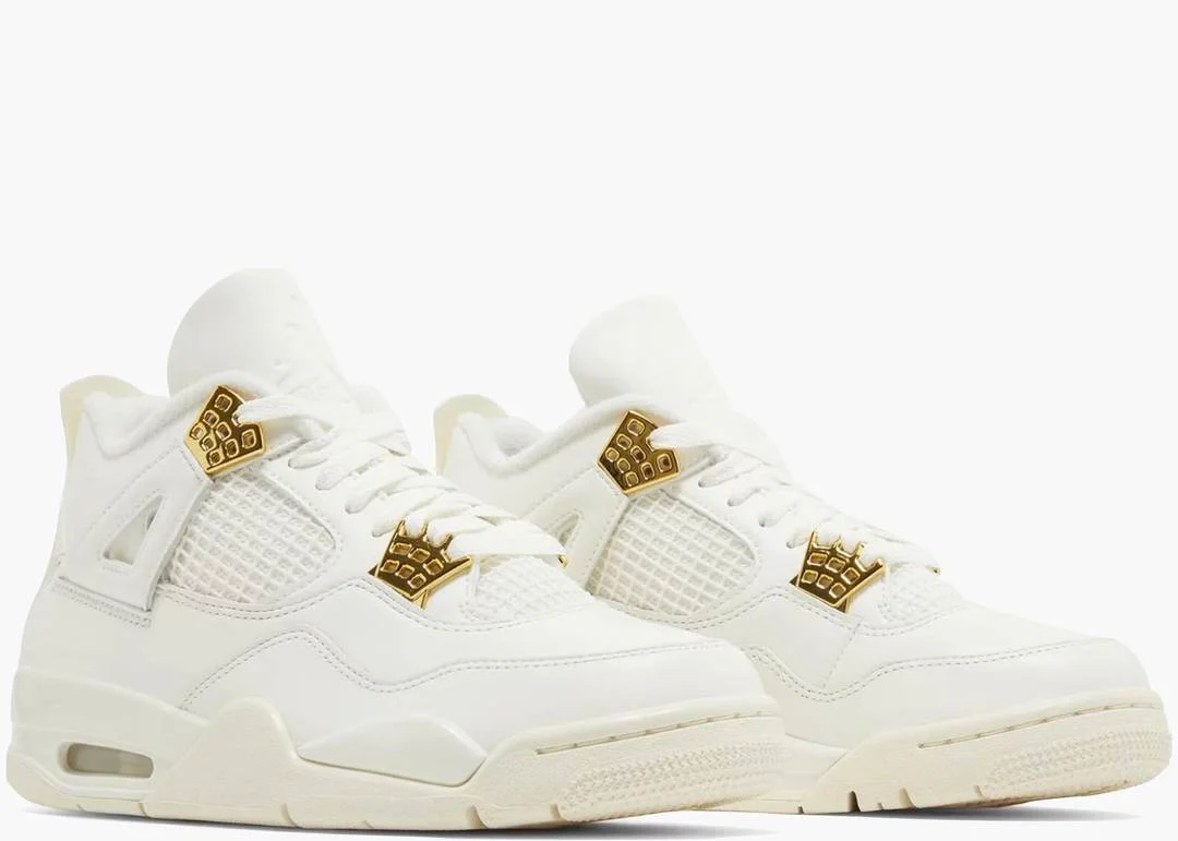 Air Jordan 4 Retro Metallic Gold (W) - immagine 3