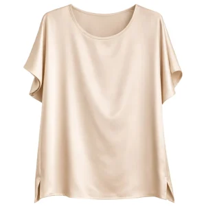 Top Donna Satin Champagne