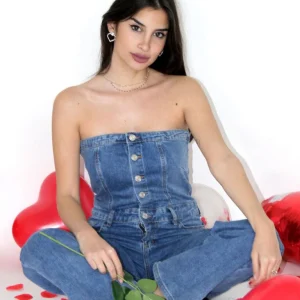 Tuta di jeans