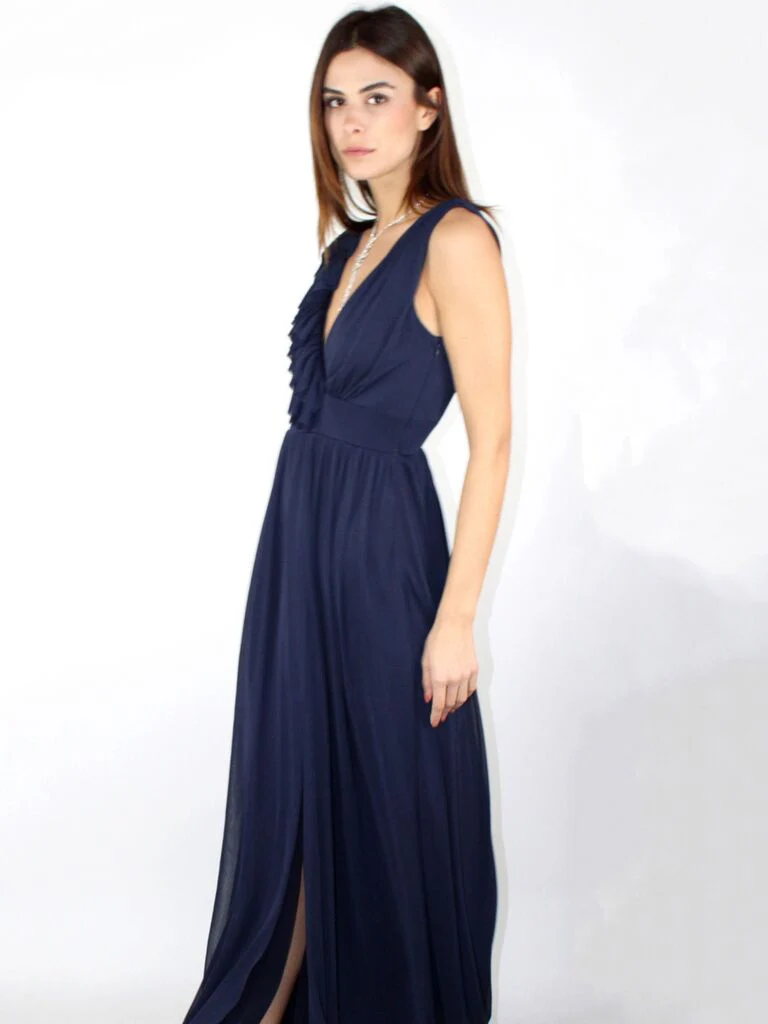 Abito con rouges scollo - immagine 3