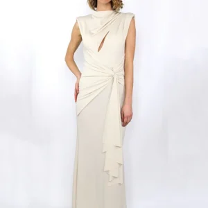 Abito con buco e nodo