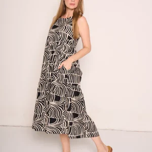 Abito Donna con Fantasia Geometrica