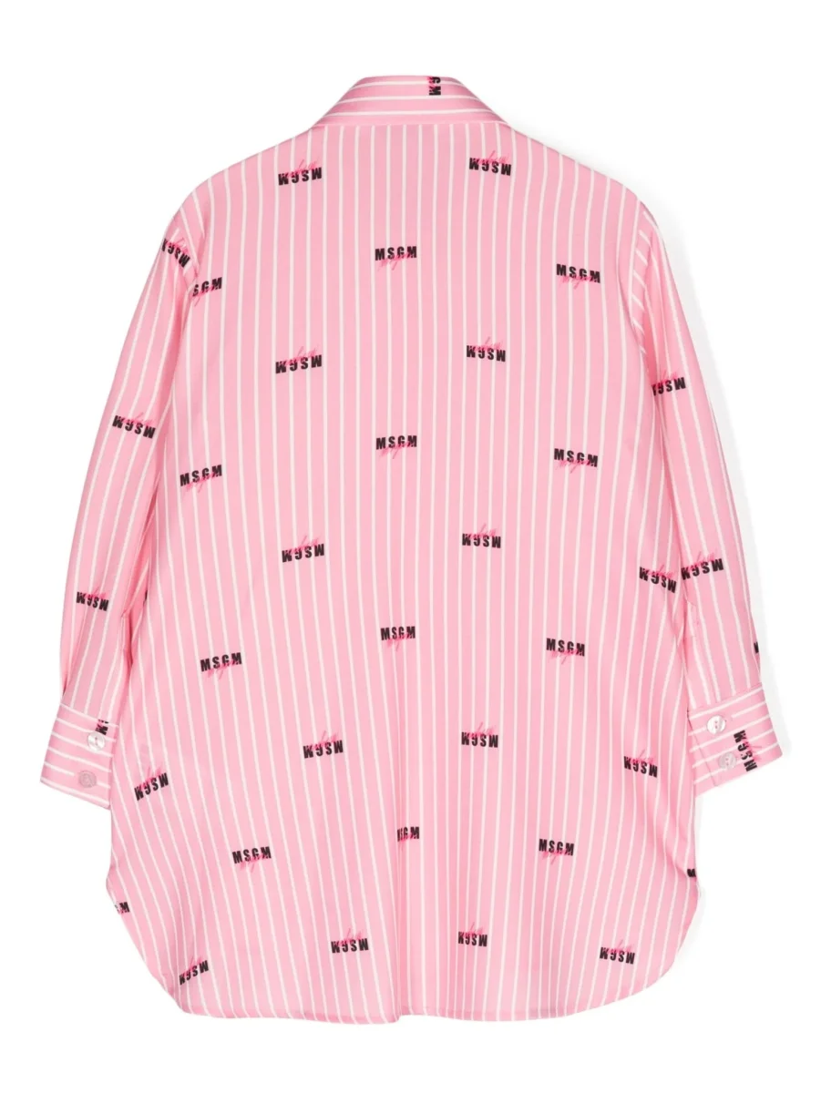 ABITO A CAMICIA ROSA MSGM - immagine 3