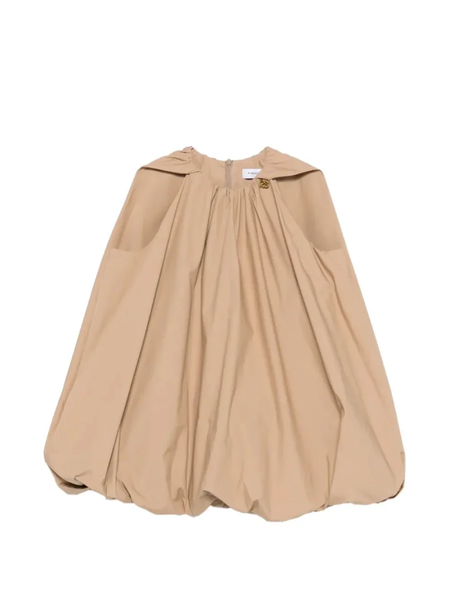 ABITO BALLON BEIGE PINKO