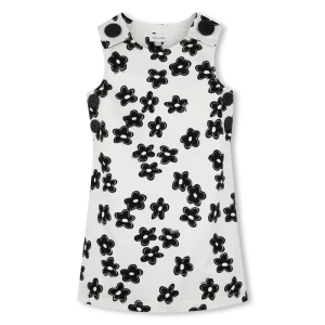 ABITO BIANCO CON STAMPA FLOREALE NERA MARC JACOBS