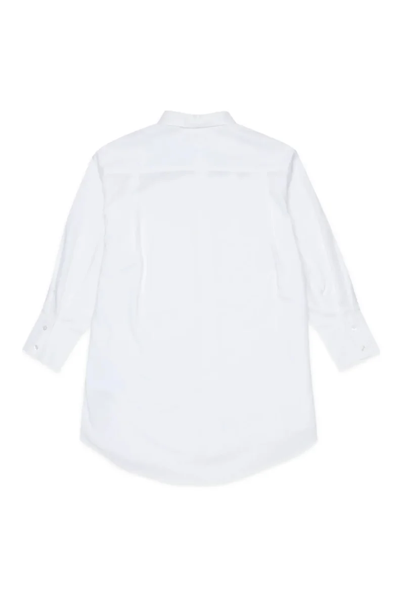 ABITO CAMICIA BIANCA CON LOGO SUL RETRO MAISON MARGIELA - immagine 3