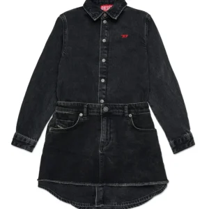 ABITO CAMICIA IN DENIM CON GONNA RIMOVIBILE DIESEL