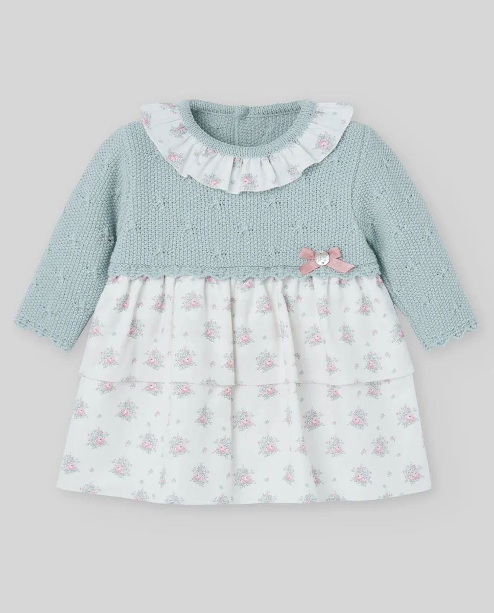 ABITO CON FIORELLINI VERDE TIZA PAZ RODRIGUEZ - immagine 2