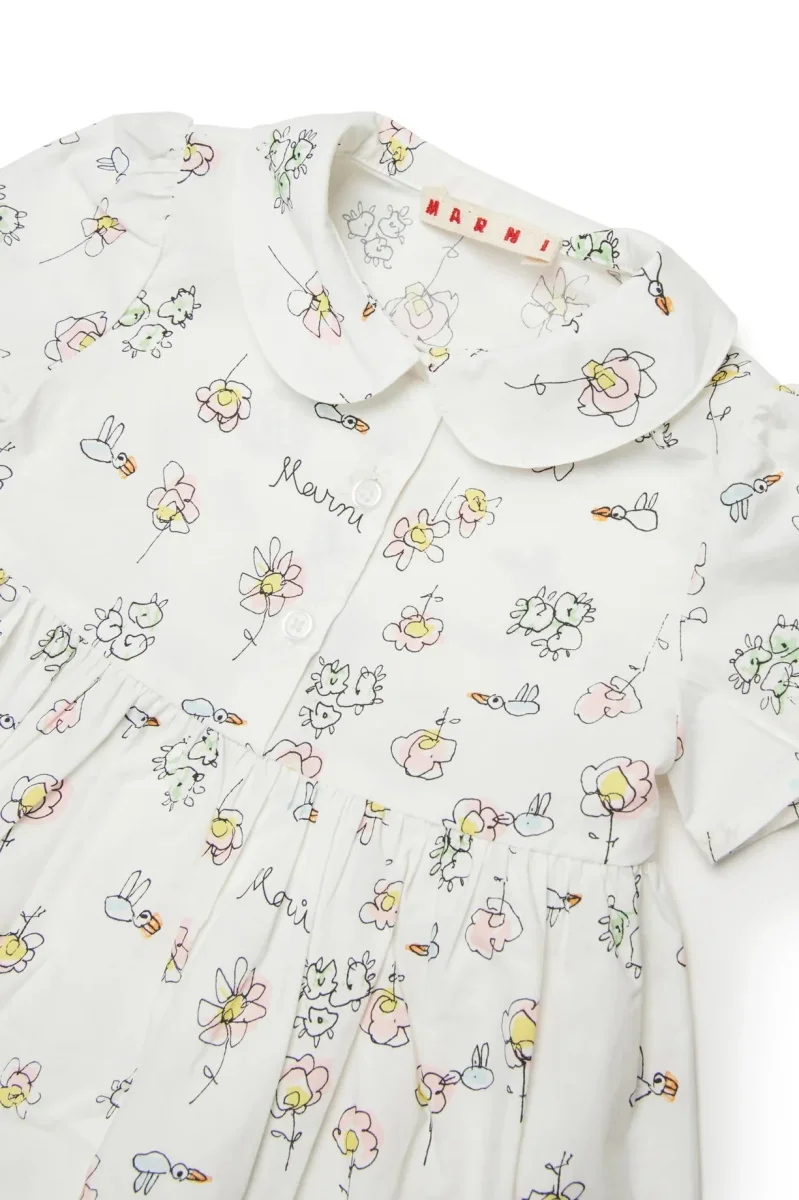 ABITO CON STAMPA A FIORI MARNI - immagine 4