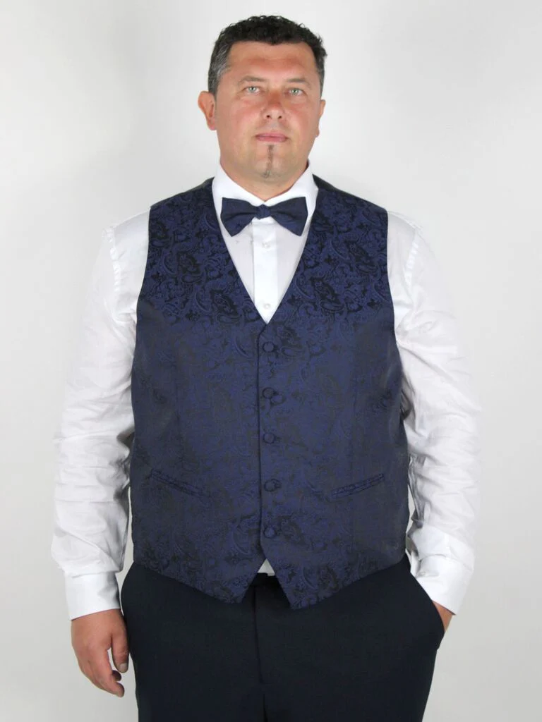 Abito 4 pezzi damascato - immagine 4