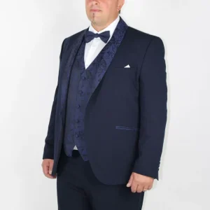 Abito 4 pezzi damascato