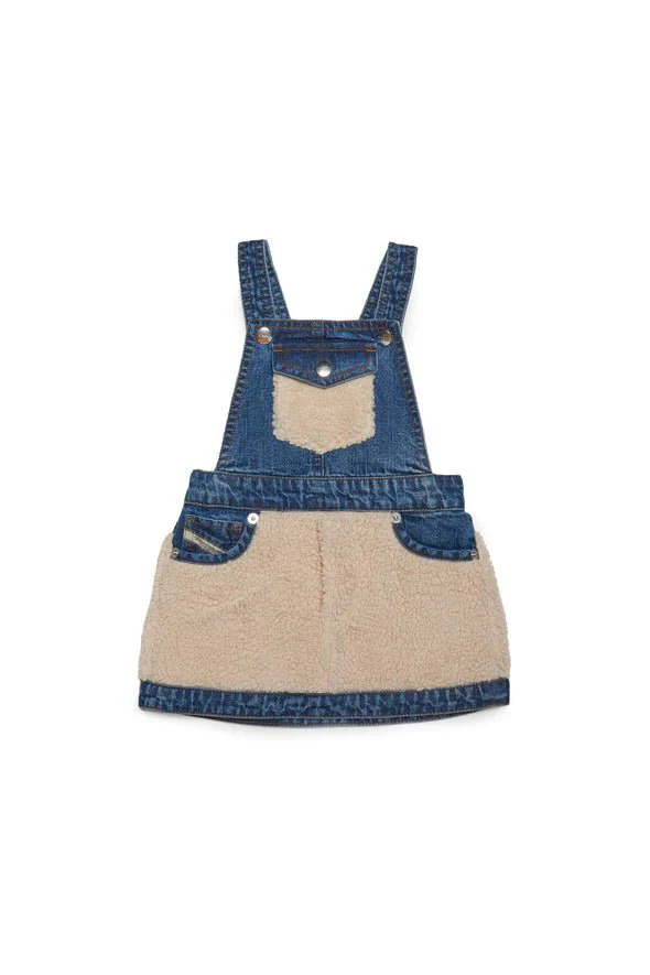 ABITO IN DENIM E TEDDY DIESEL