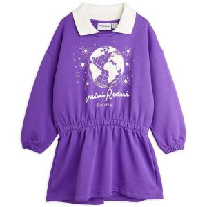 ABITO IN FELPA VIOLA MINI RODINI