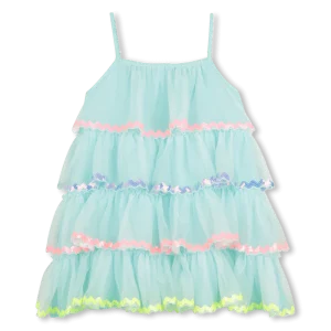 ABITO IN TULLE TURCHESE BILLIEBLUSH