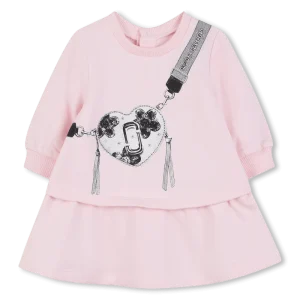 ABITO ROSA IN FELPA MARC JACOBS