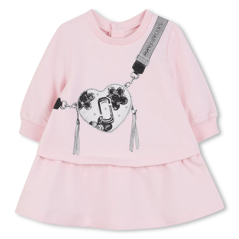 ABITO ROSA IN FELPA MARC JACOBS