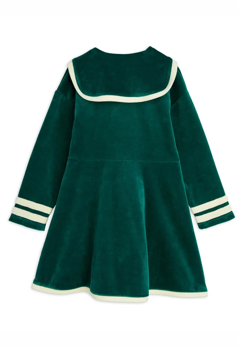 ABITO VERDE IN VELLUTO MINI RODINI - immagine 3