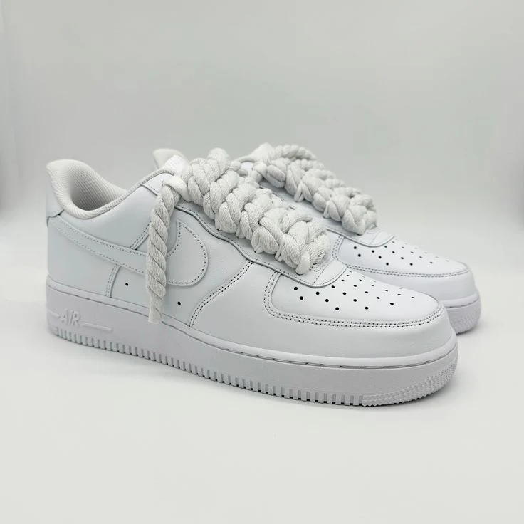 Air Force 1 White Rope Laces - immagine 2