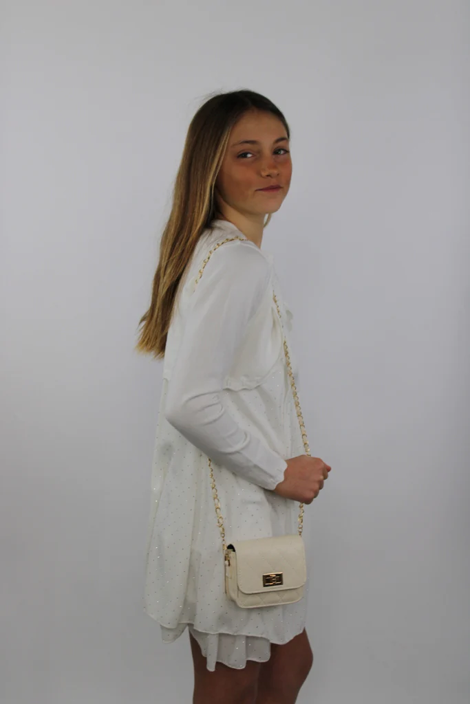 Borsetta da bambina con catena - immagine 2