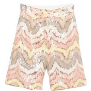 BERMUDA CON PAILLETTES MULTICOLORE MISSONI
