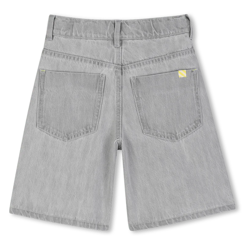 BERMUDA GRIGIO CON STAMPA BILLIEBLUSH - immagine 3