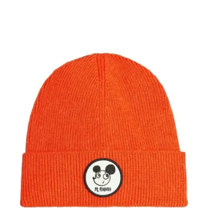 BERRETTO ARANCIONE CON TOPOLINO DI MINI RODINI