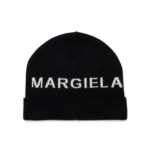 BERRETTO NERO MAISON MARGIELA