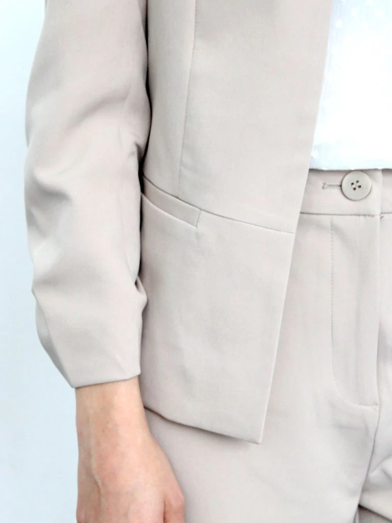 Blazer collo a listino - immagine 5