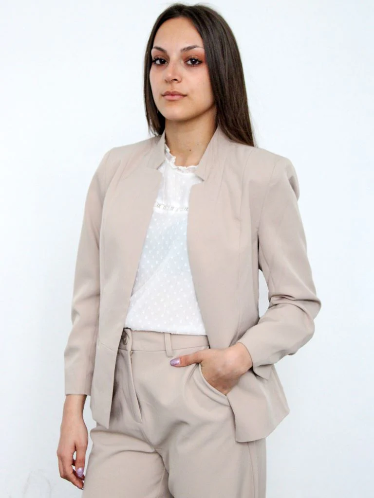 Blazer collo a listino - immagine 3