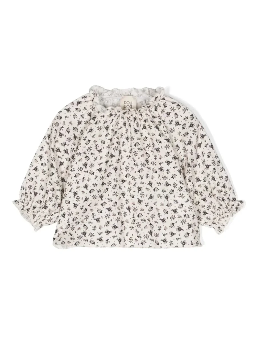 BLUSA A FIORI DOUUOD