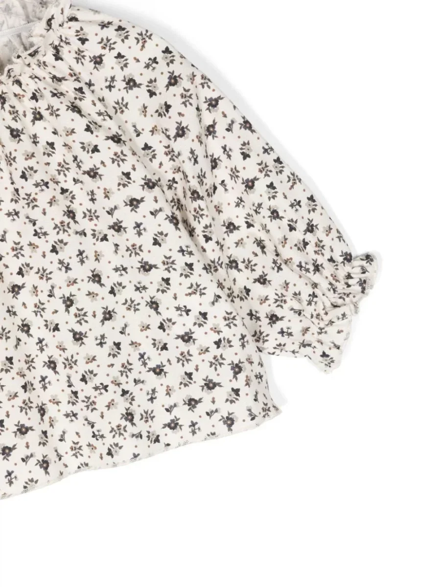 BLUSA A FIORI DOUUOD - immagine 4