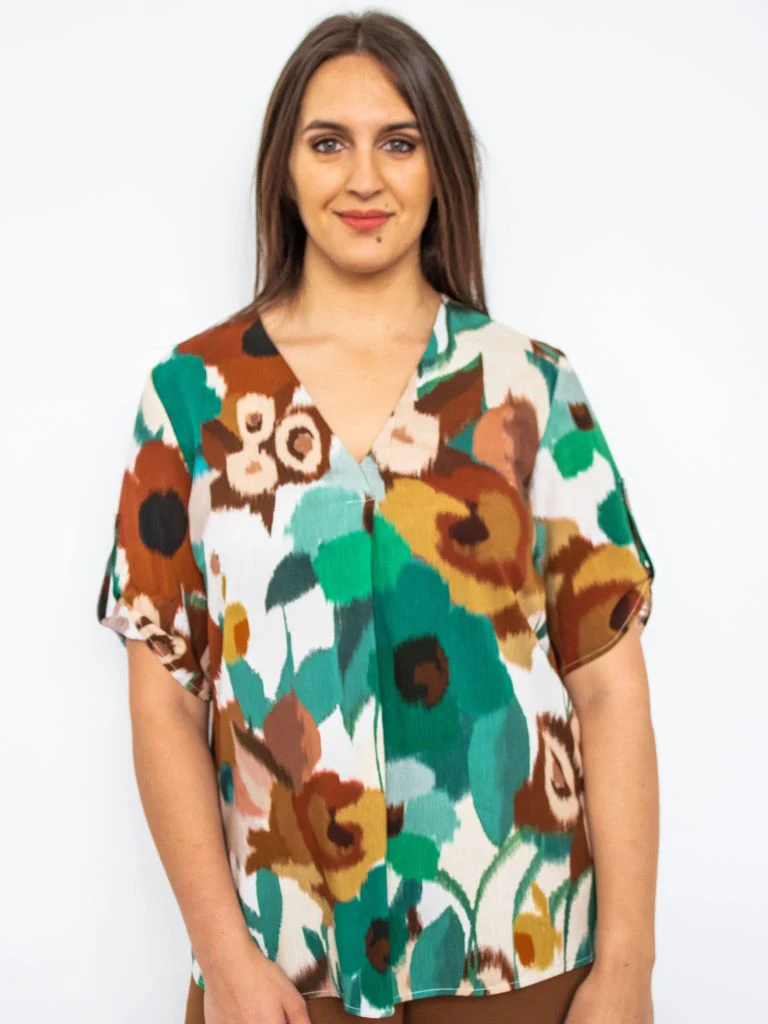 Blusa in fantasia - immagine 3