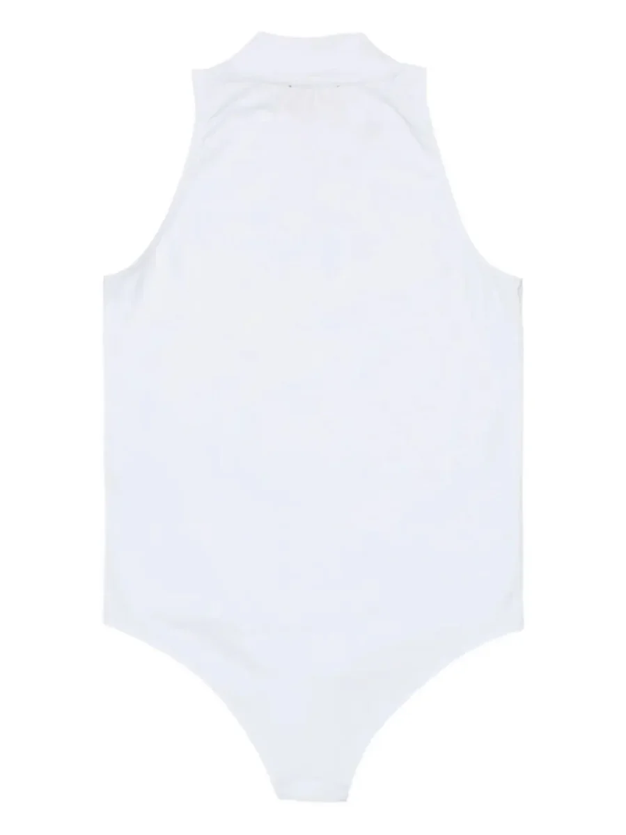 BODY BIANCO CON LOGO NERO DIESEL - immagine 3