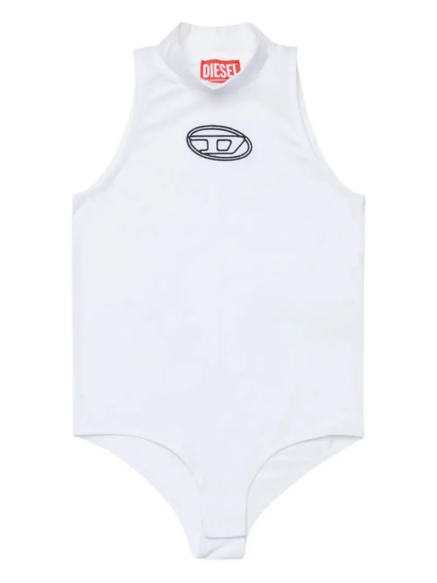 BODY BIANCO CON LOGO NERO DIESEL