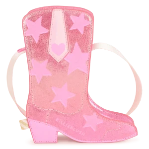BORSA A FORMA DI CAMPEROS ROSA CON STELLE BILLIEBLUSH