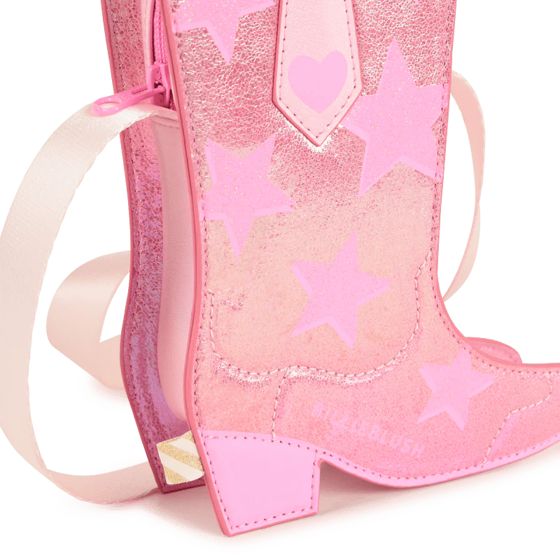 BORSA A FORMA DI CAMPEROS ROSA CON STELLE BILLIEBLUSH - immagine 5